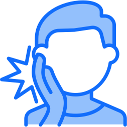 Tooth pain icon - Emergency dentist Basildon